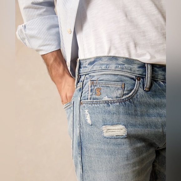 Todd Snyder | Slim Selvedge Denim Jeans 34X30 Midwash 100% Cotton - Picture 2 of 14